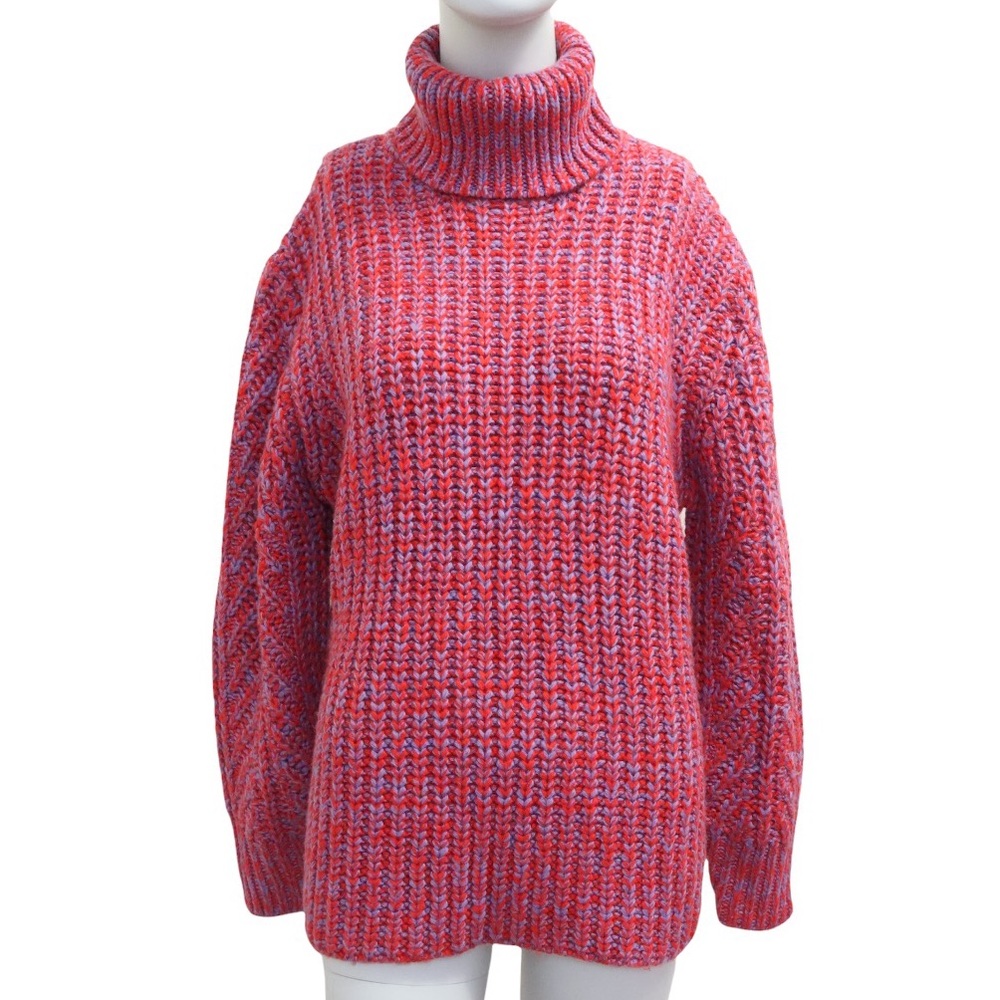 Shantex Knit Multicolor Turtle Neck Sweater NWT